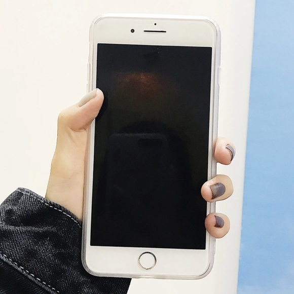 NEW iPhone 7/8 Purple Marble Soft Phone Case - Picture 3 of 5